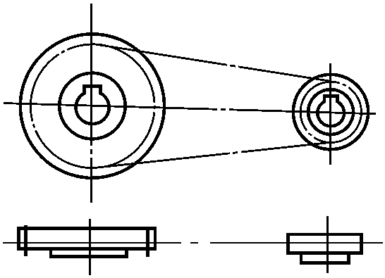 13. 带、链传动的画法